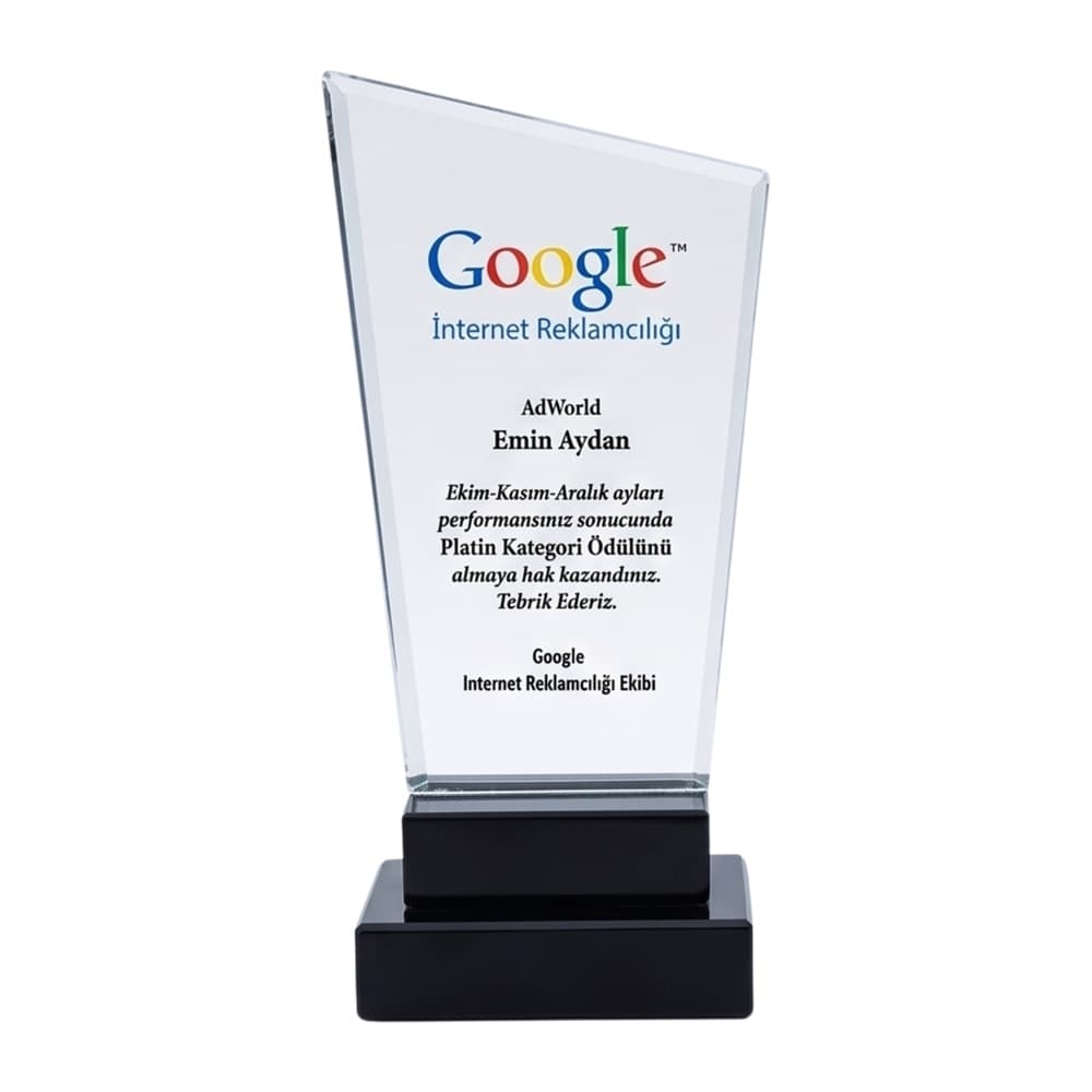 Platin Kategori Ödülü · Google
